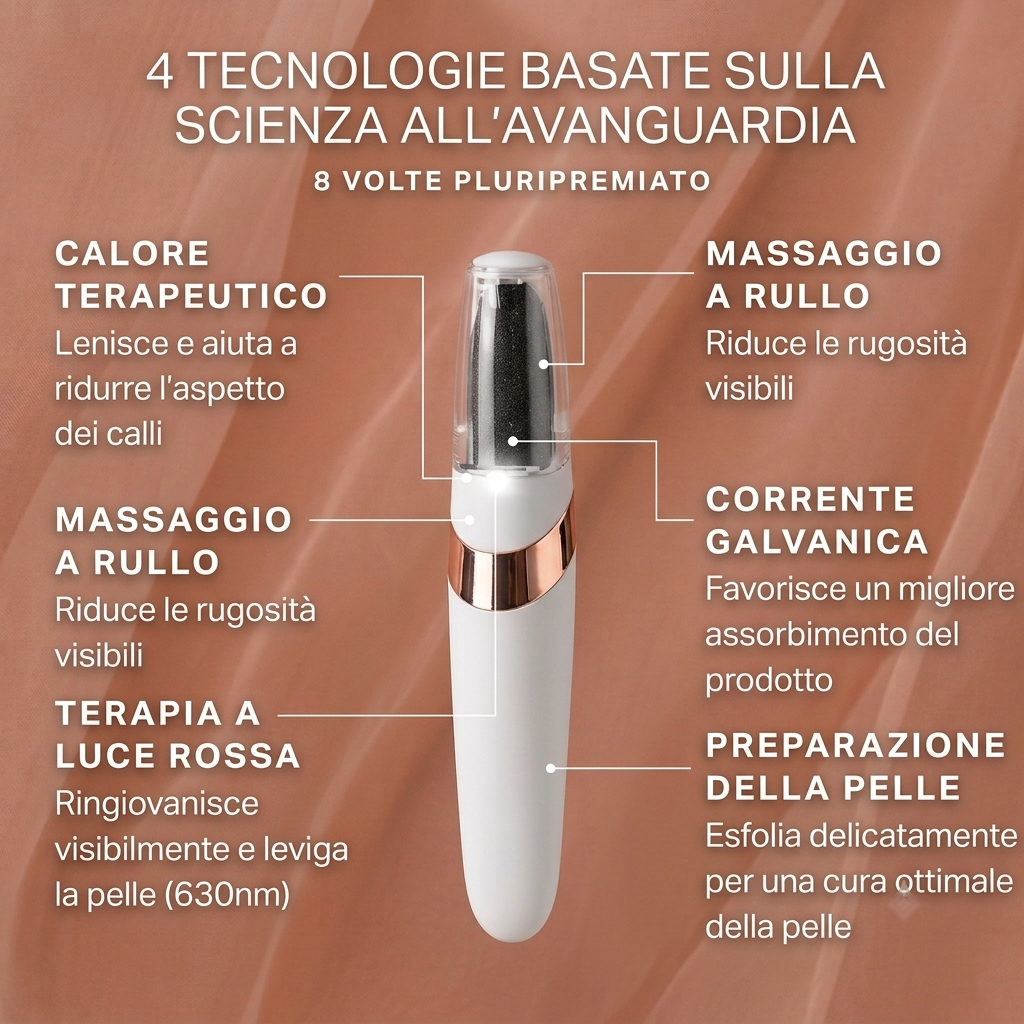 Velluko™ Limetta Elettrica per Piedi